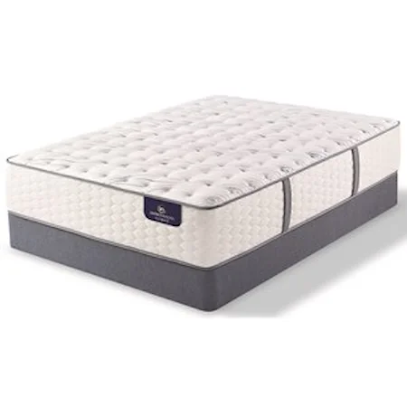Queen Extra Firm Premium Pocketed Coil Mattress and 5" StabL-Base® Low Profile Foundation
